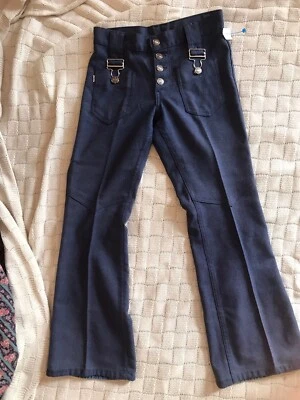 Levis for Gals White Tab Big E Woven Denim Jeans 26 x 34 Vintage 1960s - Image 1 of 4