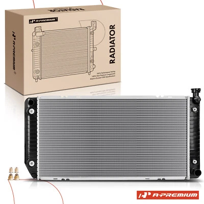 Radiador con enfriador de aceite para Cadillac Escalade Chevrolet C1500 C2500 GMC K1500 Foto 1 de 4