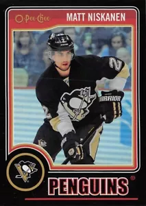 2014-15 O-Pee-Chee Black Rainbow #97 Matt Niskanen/100 - Imagen 1 de 2