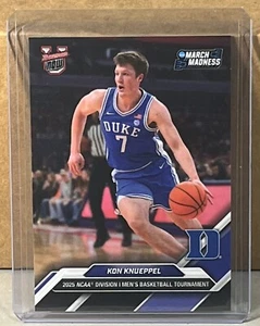 2024 25 BOWMAN U NOW March Madness #4 KON KNUEPPEL DUKE Black Parallel - Picture 1 of 2