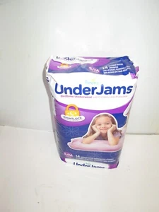 (14) Procter & Gamble S/M Pampers Underjams Diapers Girls, 38-65lb -Discontinued - Picture 1 of 3