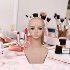 Bald Mannequin Head Professional Multifunctional Face Makeup Doll Head Wig Model