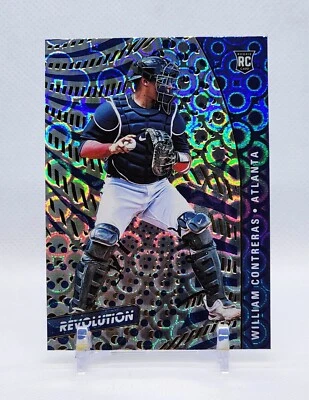 2021 Panini Chronicles Revolution WILLIAM CONTRERAS Groove RC BRAVES #59 - Image 1 of 2