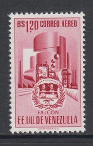Venezuela Sc C460 MNH. 1956 1.20b rose red Oil Refinery, fresh, bright, VF - Picture 1 of 1