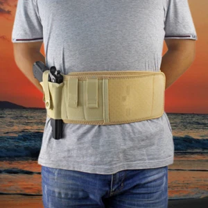 Tactical Concealed Carry Belly Band Holster Gun Holster for Men&Women Fits Glock - Picture 1 of 15