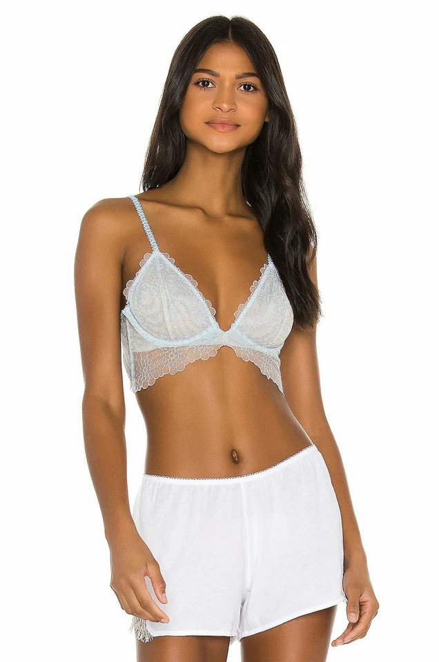 People Lucia Underwire Bra Blue HYDRANDEA Size 32d 3349