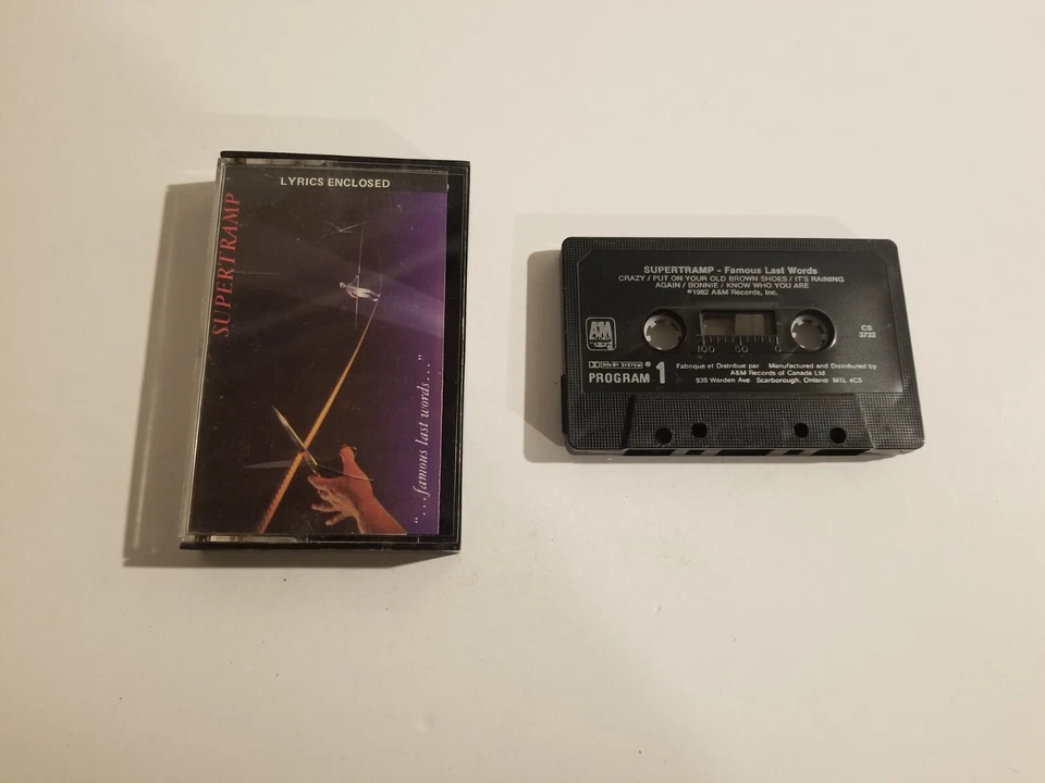 Supertramp - Famous Last Words - Cassette Tape - Image 1 of 1
