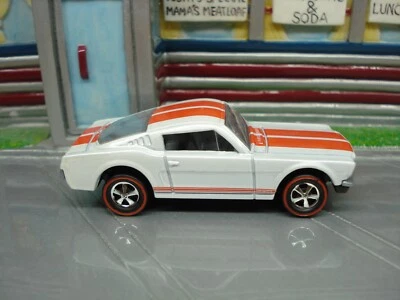 Matchbox '65 Mustang GT Fastback  with Custom Hot Wheels Style Redline Wheels - Image 1 of 4