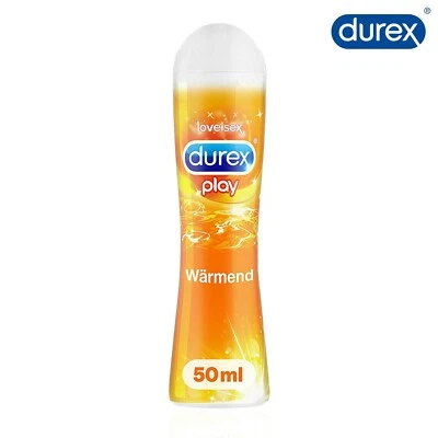 Durex Warming LUBRICANT Water-Based 50 ml Play Wärmend Gelitgel Heating Lube