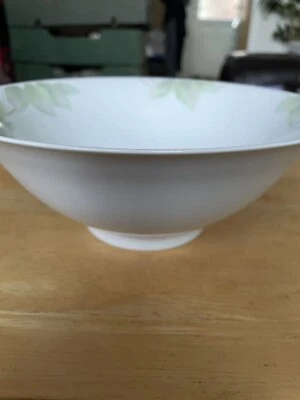 Denby Porcelain Pastel Collection 1 Serving / Fruit Bowl  23cm By 8cm Deep. - Image 1 of 4