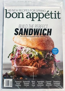 Bon Appetit Magazine April 2013 Perfect Sandwich Parmesan Bread Pudding SEALED - Picture 1 of 3