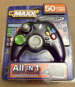Scenario VS MAXX Purple 50-in-1 Video Extreme Game Controller Plug N Play 2004 - Picture 1 of 2