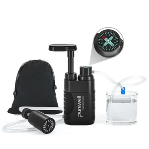 PRO Wasser Handaufbereiter Pumpe mit austauschbarem Kohle 0,01 Mikron Wasserfilter... - Bild 1 von 8