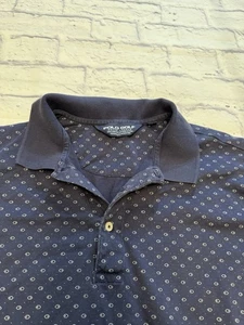 Polo Golf Ralph Lauren Large 100% Pima Cotton Shirt Navy Blue - Picture 1 of 8