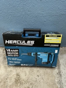 Martillo giratorio Hercules 14 Amp 1-7/8" SDS Max velocidad variable He35 - Imagen 1 de 2