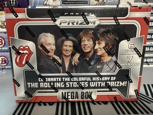 2025 Panini Prizm The Rolling Stones Factory Sealed Hobby Mega Box - Picture 1 of 2