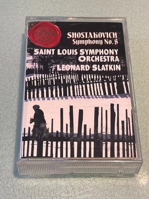 Shostakovich - Symphony No. 8 - Cassette Tape Album - 1989 BMG/RCA Red Seal - Image 1 of 4