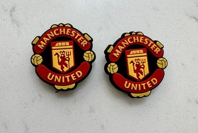 2 x Man United Shoe Charms