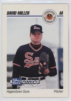 1992 SkyBox Pre-Rookie AA Packs David Miller #109 - Image 1 of 2