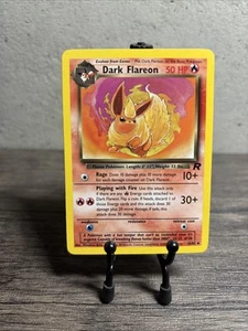 Dark Flareon 35/82 Team Rocket regolare non comune-Pokemon TCG-Spedizione veloce-LP/NM - Foto 1 di 8