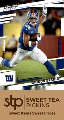 2022 Panini Prestige #217 Saquon Barkley - Image 1 of 2