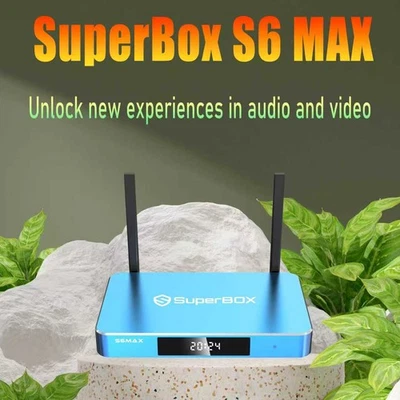 Upgraded SuperBOX S6 Max 2025 4K HD Visual Experience Don't Miss It Negotiable