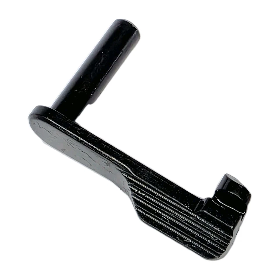 EVOLUTION GUN WORKS EGW Bar Stock Blued Slide Stop Serrated Pad 9mm/.38/.40 S&W 1911/2011 Pistols