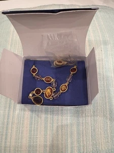 vintage avon jewellery Necklace & Earrings Set, NEW ,FREE POSTAGE - Picture 1 of 3
