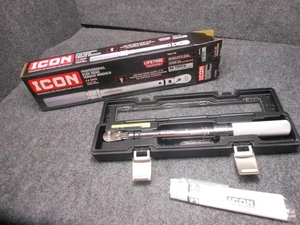 ICON 3/8" Drive 90T Professional Flex Head Torque Wrench TW2-F75 #58953 - Picture 1 of 2