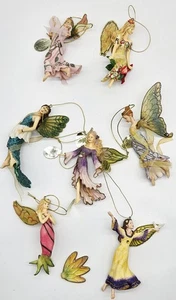 Ashton-Drake 7 Heirloom Ornament Figurine "On Wings Of Light" Fairy Pottery Art - Picture 1 of 13