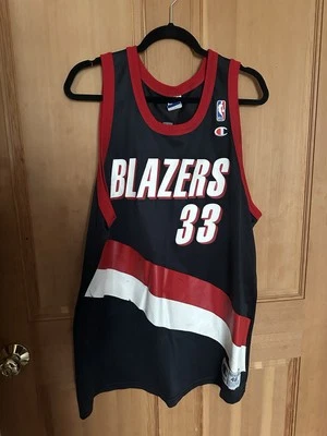 Camiseta deportiva de baloncesto Champion PIPPEN Portland Trail Blazers de colección talla 48 XL para hombre Foto 1 de 4