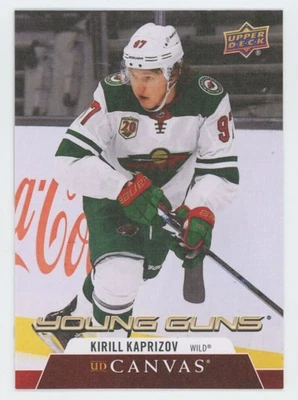 2020-21 UPPER DECK Kirill Kaprizov RC ROOKIE YOUNG GUNS CANVAS C225 - Image 1 of 2
