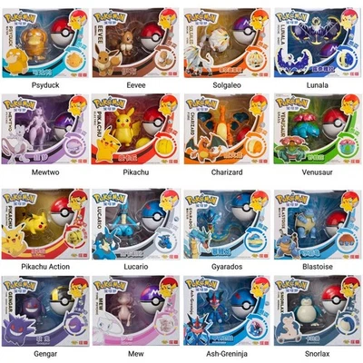 POKEMON Pokémon Pocket Monster Battle Figure & Pokeball
