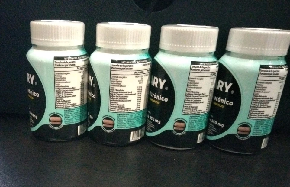 Ácido hialurónico UMARYY 30 cápsulas 850 mg | Paquete de 4 | ENVÍO GRATUITO Foto 1 de 1