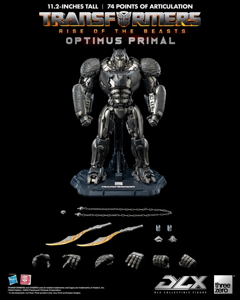 Optimus Primal DLX Scale Transformers: Rise Of The Beasts Threezero - Image 1 of 1