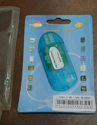 Устройство чтения карт USB для SD/Micro SD MMC/RS-MMC MS Pro XD Mimi SD - Изображение 1 из 2