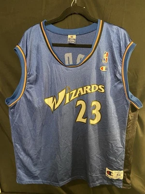 Camiseta deportiva vintage Champion Washington Wizards 23 Michael Jordan talla grande rara Foto 1 de 4