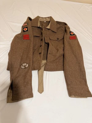 WW2 British Battledress Jacket and Trousers NEW 48 - Image 1 of 4