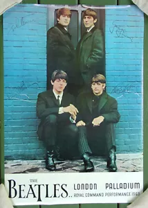 The Beatles≈London Palladium Royal Command Performance 1963≈Poster 20x28 NEW - Picture 1 of 1