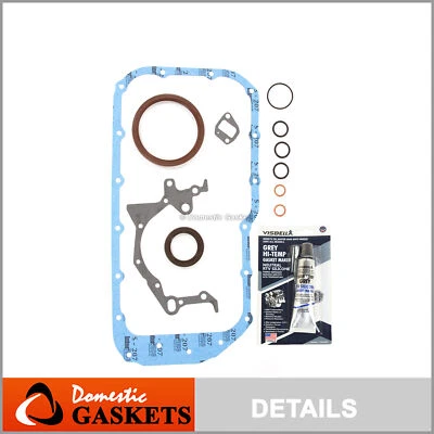Lower Gasket Set Fit 96-04 Chevrolet Tracker Suzuki Sidekick J18A J20A H25A - Image 1 of 4