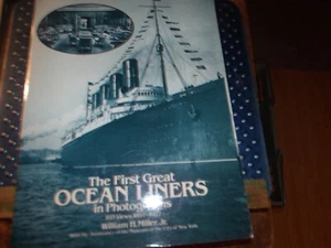 Antiques: The First Great Ocean Liners in Photographs : 193 Views, 1897-1927 by  - Bild 1 von 3