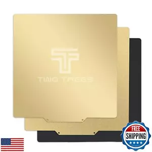Twotrees 235x235mm/9.25x9.25 inch PEI Double Sided Build Plate,Textured + Smo - Picture 1 of 5