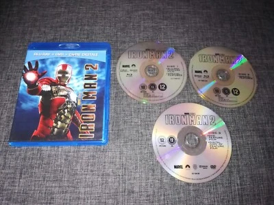 IRON MAN  2 - Robert Downey Jr., Gwyneth Paltrow, S. Johansson (2 Blu-ray + DVD) - Photo 1/4
