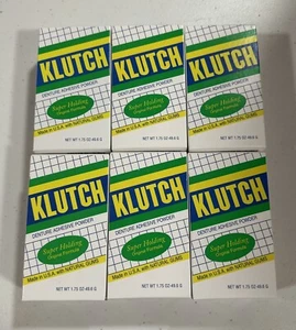 Klutch DENTURE adhesive Powder (PACK of 6) - Picture 1 of 6