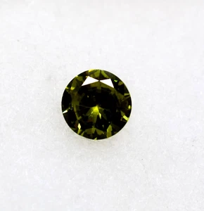 Round Cut 7.35 CT Vibrant Yellowish Green Peridot Bright Olivine Loose Gemstone - Picture 1 of 7