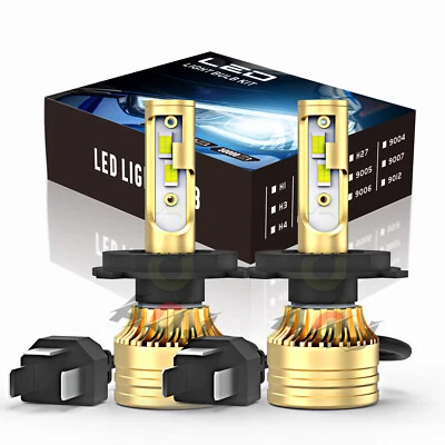 For Suzuki S-Cross 2015-2019 H4-6000K LED Headlight Bulb Hi&Low Beam Kit White - Imagem 1 de 4