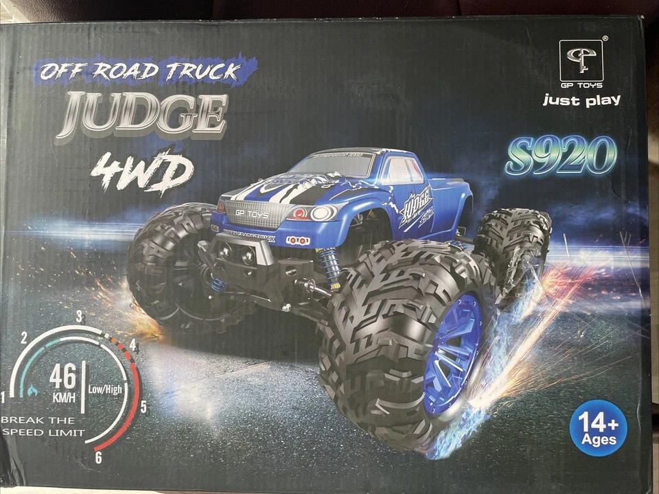 GP Toys S920 4WD Truck 2.4Ghz  Remote Control Off-roading Truck 30+mph Rare HTF - Image 1 of 4
