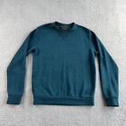Denim & Flower Ricky Singh Sweater Mens Medium Blue Pullover Sweatshirt Premium