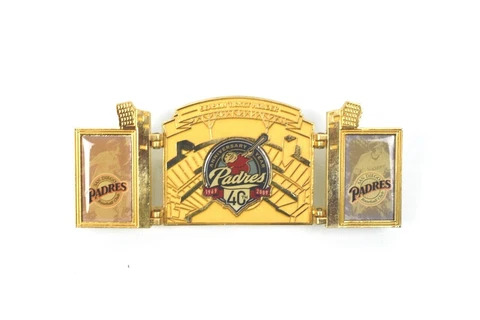 San Diego Padres Baseball 40th Anniversary Pin MLB Season Ticket Holder 2009 Cover