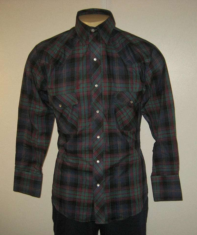 Basic Editions Men's Long-Sleeve Classic Western Shirt's - Image 1 of 1